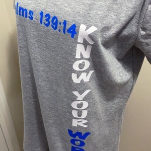 Customized inspirational T-shirt